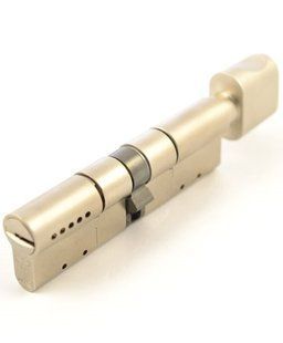 Циліндр MUL-T-LOCK MT5+ MOD 125 мм (60x65T) Ключ-Тумблер 3KEY CAM30 Нікель сатин / Нікель сатин MTL7000009562 фото